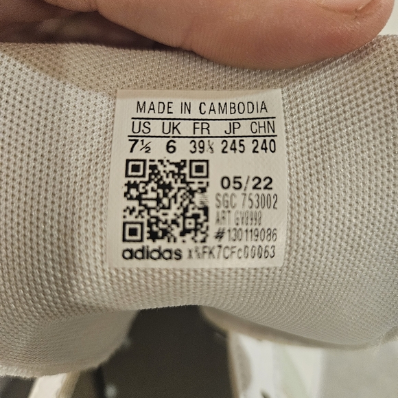 Adidas Court Platform womans size 7.5 - Picture 6 of 9